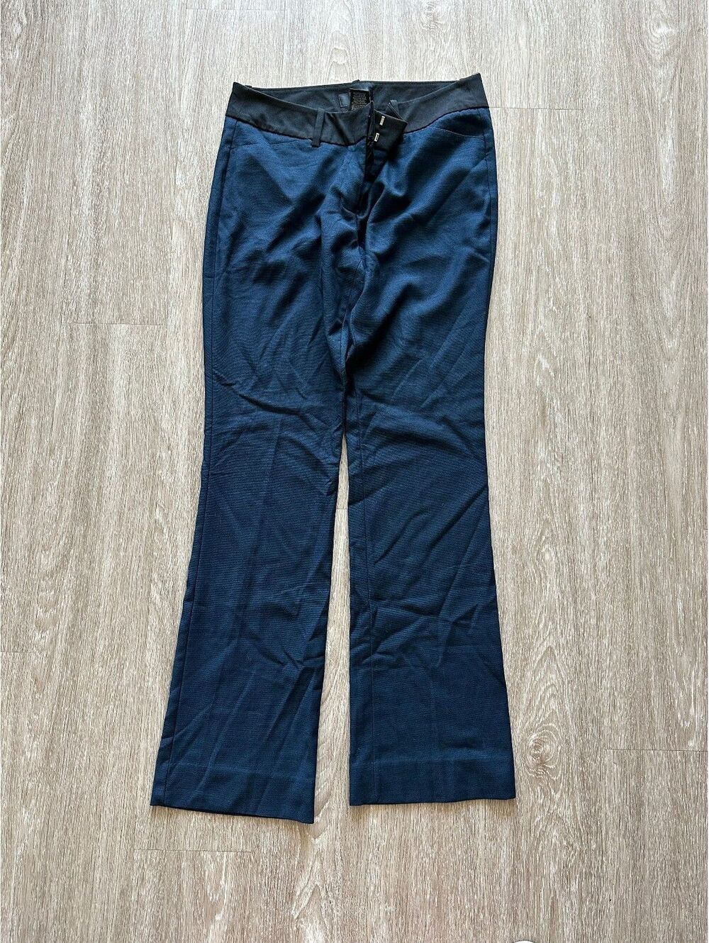 Express Women's Navy Straight Leg Work Pants